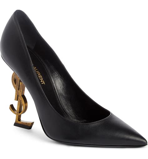 ysl shoes high heels|YSL closed toe heels.